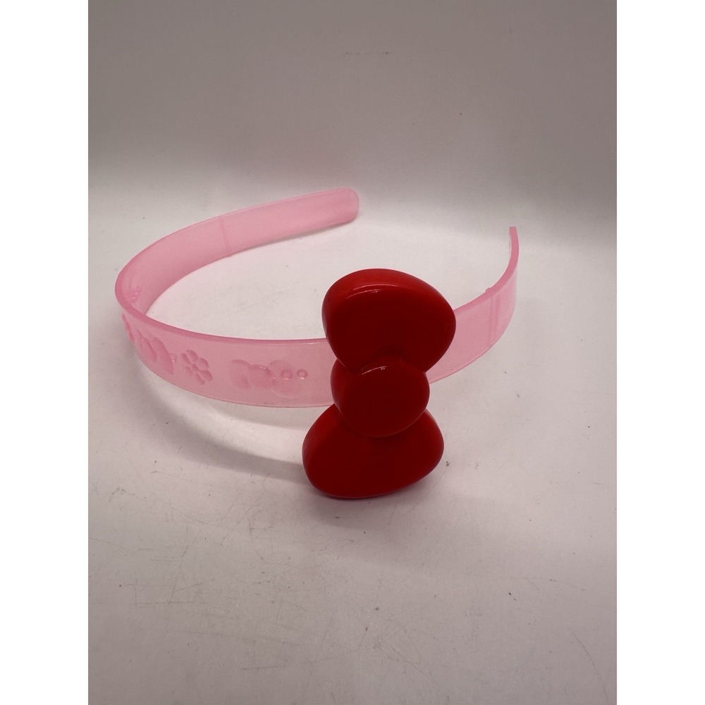 Hello Kitty McDonald's Pink Headband Red Bow Sanrio Promo Toy